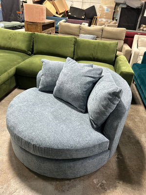 BRAND-NEW Joybird Amelia Grand Chair (Milo French Blue)