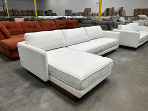 *Brand-New* Moe’s Home Vernon White Left Sectional