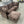 Dark Brown Modular Sectional w/Storage Ottoman