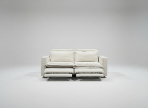 Homebody White Modular Power Recliner Sofa