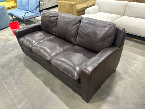 Dreamliner Top-Grain Leather Queen Sleeper Sofa
