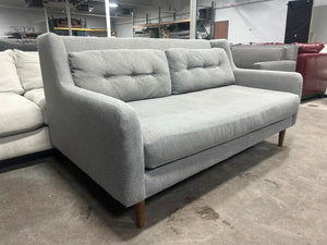 Pottery Barn 68” Wool MCM Sofa