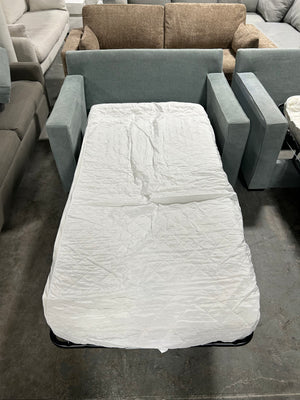 Jonathan Louis Aqua Oversized Sleeper Chair Set