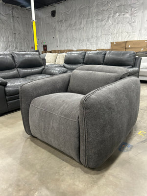 *Brand-New* Moe’s Home Eli Dusk Grey Power Recliner Chair