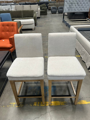 Aiden & Ivy Rylee Fabric Counter Stool Set