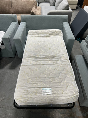 Jonathan Louis Aqua Oversized Sleeper Chair Set