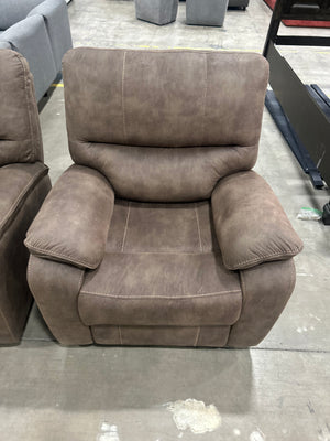 Henley Microsuede Glider Recliner Set