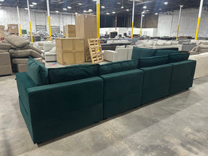 Albany Park Kova Modular U-Shape Sectional (Dark Teal)