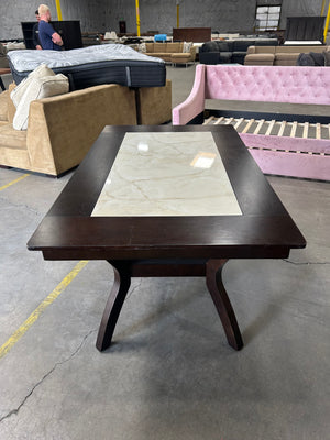 Reno Dining Table w/Marble Center