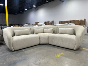 *Brand-New* Moe’s Home Amelia Warm White Sectional