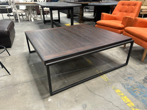 Oversized Wooden Coffee Table