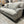 Ethan Allen Gray 76” Oxford Sofa