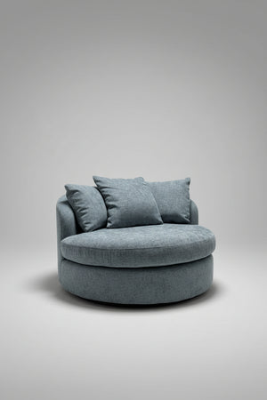 BRAND-NEW Joybird Amelia Grand Chair (Milo French Blue)