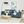 Article Sven 88” Tufted Leather Sofa (Oxford Blue)