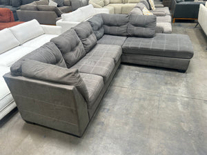 Ashley Grey Chaise Sectional