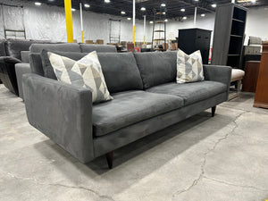 Room & Board Ultrasuede Jasper Sofa (Tatum Graphite)