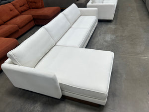*Brand-New* Moe’s Home Vernon White Left Sectional