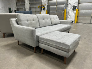 Burrow MCM Sofa w/Ottoman
