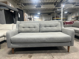 Pottery Barn 68” Wool MCM Sofa