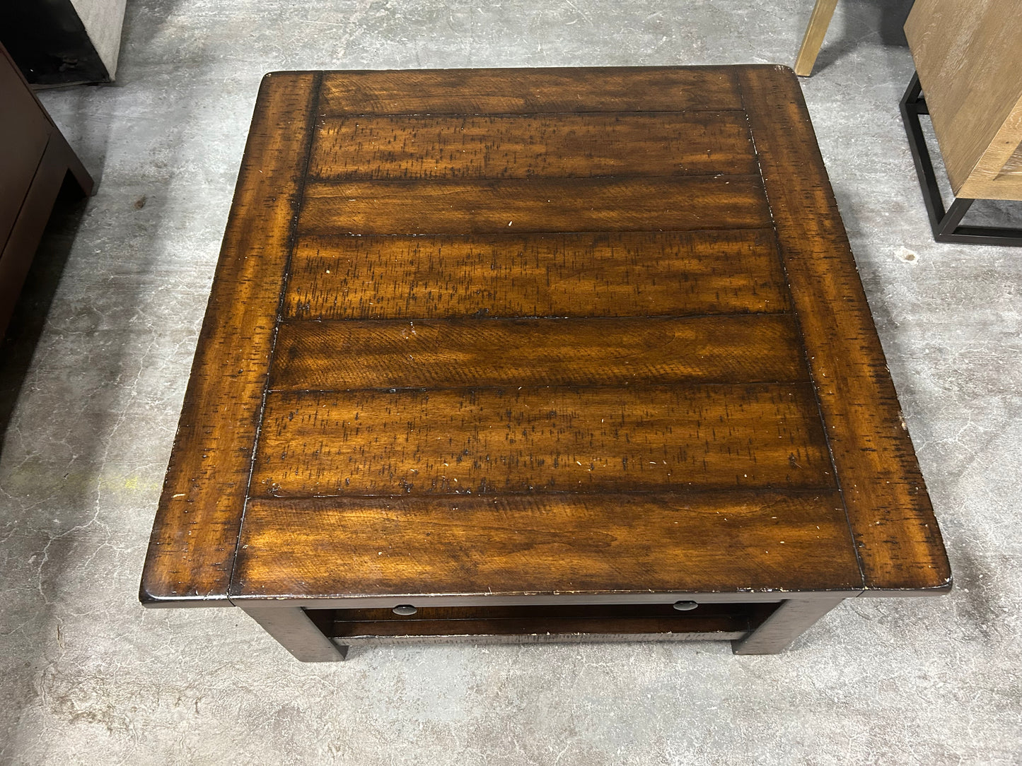Pottery Barn Benchwright Coffee Table/End Table Set