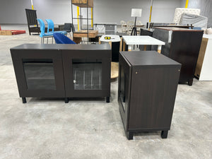 IKEA Besta Vara TV Stand & End Table Set