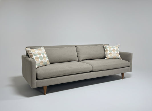 Room & Board Gray 96” Jasper Sofa