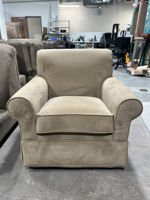 Beige Rocker-Swivel Chair
