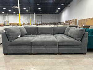 Thomasville Tisdale 6-Piece Modular Sectional w/Storage Ottoman