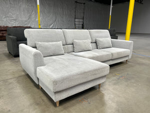 IKEA Light Gray Chaise Sectional