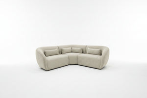 *Brand-New* Moe’s Home Amelia Warm White Sectional