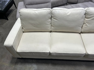 Modular Cream 3-Seat Sofa
