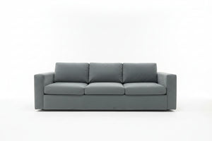 Room & Board Blue Velvet Taft Sofa (by American Leather)