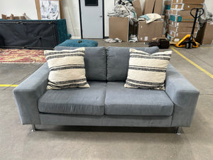 BoConcept Indivi 2-Seat Danish Sofa (Stone Gray)