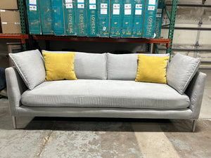 Room & Board Light Gray 84'' Palm Sofa