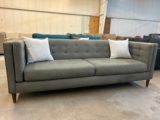 Gray Mid-Century Modern Couch