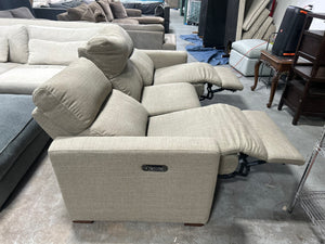 Scandinavian Designs Taupe Power Recliner Sofa