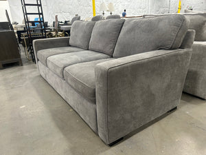 Jonathan Louis 84” Gray Sofa
