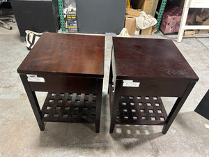 Ligna Furniture Wooden Nightstands (Set of 2)