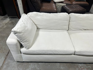 Arhaus 96” White Beale Sofa