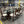 9-Pc Glass Dining Table & Maple Wood Chair Set