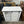White Farmhouse Wine Rack w/Marbled Top