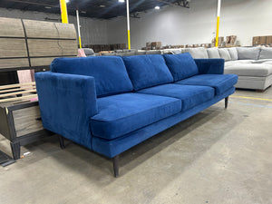 Joybird Preston Grand Sofa (Royale Cobalt)