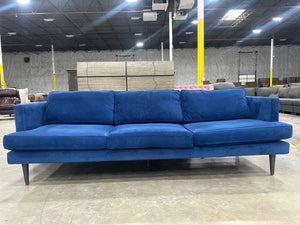 Joybird Preston Grand Sofa (Royale Cobalt)