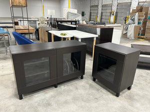 IKEA Besta Vara TV Stand & End Table Set