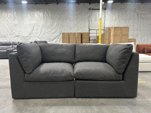 BRAND-NEW Miles Outdoor Modular Sofa (Speckled Charcoal)