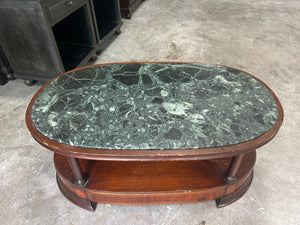Beryl Stone & Wood Coffee Table