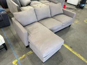 World Market Taupe Reversible Chaise Sectional