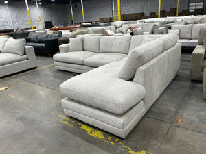 Aiden & Ivy Derry 2-Piece Fabric Sectional