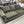 Olive Green Roll Arm Sofa