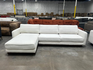 *Brand-New* Moe’s Home Vernon White Left Sectional
